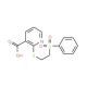 2-[2-(Phenylsulfonyl)ethylthio]nicotinic acid (CAS 175203-21-1) - chemical structure image