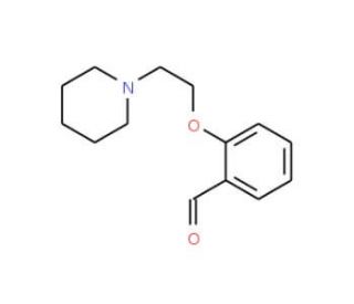 2-(2-Piperidin-1-yl-ethoxy)-benzaldehyde (CAS 14573-94-5) - chemical structure image