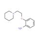 2-(2-Piperidin-1-yl-ethoxy)-phenylamine (CAS 857373-29-6) - chemical structure image