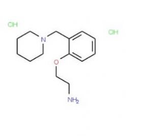 {2-[2-(Piperidin-1-ylmethyl)phenoxy]ethyl}aminedihydrochloride - chemical structure image