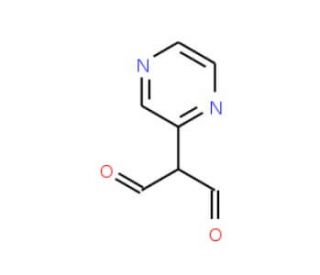 2-(2-Pyrazinyl)malondialdehyde (CAS 13481-00-0) - chemical structure image