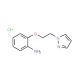 2-(2-Pyrazol-1-yl-ethoxy)-phenylaminehydrochloride - chemical structure image