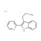2-(2-Pyridin-2-yl-1H-indol-3-yl)ethanamine monohydrochloride (CAS 374064-08-1) - chemical structure image