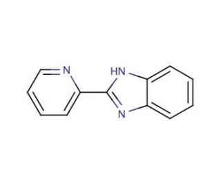 2-(2-Pyridyl)benzimidazole (CAS 1137-68-4) - chemical structure image