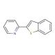 2-(2-Pyridyl)benzothiophene (CAS 38210-35-4) - chemical structure image