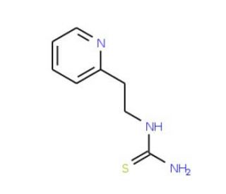 2-(2-Pyridyl)ethylthiourea (CAS 180403-26-3) - chemical structure image