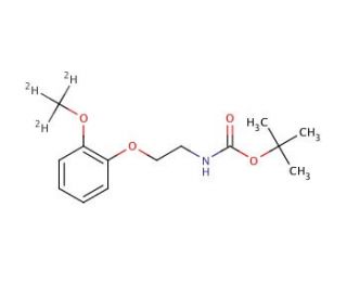 2-(2-t-Boc-aminoethoxy)anisole-d3 - chemical structure image