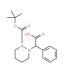 2-[2-(tert-Butoxycarbonyl)tetrahydro-1(2H)-pyridazinyl]-2-phenylacetic acid - chemical structure image