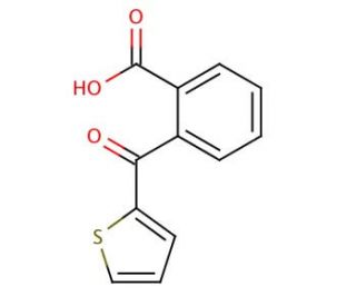 2-(2-Thienylcarbonyl)benzoic acid (CAS 46496-80-4) - chemical structure image