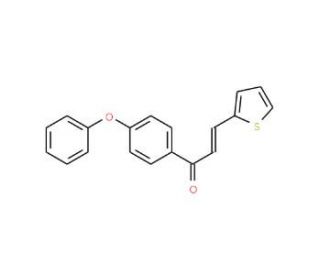 2-(2-Thienylidene)-4&prime;-phenoxyacetophenone - chemical structure image