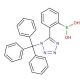 2-(2-Trityl-2H-tetrazol-5-yl)phenylboronic Acid (CAS 143722-25-2) - chemical structure image