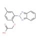 [2-(2H-1,2,3-Benzotriazol-2-yl)-4-methylphenoxy]-acetic acid - chemical structure image