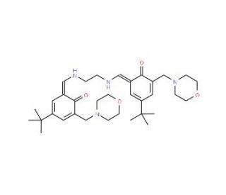 2,2&prime;-[1,2-Ethanediylbis[(E)-(nitrilomethylidyne)]]bis[4-(tert-butyl)-6-(4-morpholinylmethyl)]phenol (CAS 252735-70-9) - chemi
