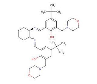 2,2&prime;-[(1R,2R)-(&minus;)-1,2-Cyclohexanediylbis((E)-(nitrilomethylidyne))]bis[4-(tert-butyl)-6-(4-morpholinylmethyl)phenol] (CAS 323