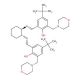 2,2′-[(1R,2R)-(−)-1,2-Cyclohexanediylbis((E)-(nitrilomethylidyne))]bis[4-(tert-butyl)-6-(4-morpholinylmethyl)phenol] (CAS 323