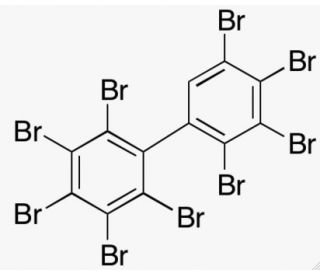 2,2&prime;,3,3&prime;,4,4&prime;,5,5&prime;,6-Nonabromobiphenyl (CAS 69278-62-2) - chemical structure image