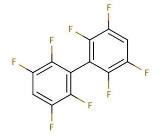 2,2&prime;,3,3&prime;,5,5&prime;,6,6&prime;-Octafluorobiphenyl (CAS 3883-86-1) - chemical structure image