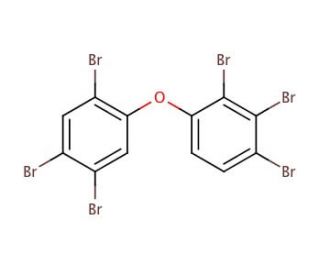2,2&prime;,3,4,4&prime;,5&prime;-HexaBDE (CAS 182677-30-1) - chemical structure image