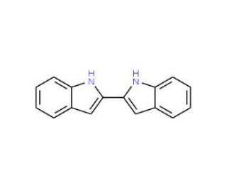 2,2&prime;-Biindolyl (CAS 40899-99-8) - chemical structure image