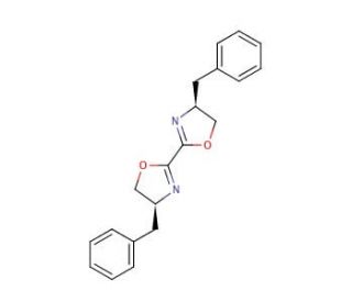 2,2&prime;-Bis[(4S)-4-benzyl-2-oxazoline] (CAS 133463-88-4) - chemical structure image