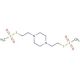 2,2′-Bis(methanethiosulfonato)diethylpiperazine (CAS 1811-55-8) - chemical structure image