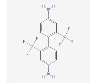 2,2&prime;-Bis(trifluoromethyl)-4,4&prime;-diaminobiphenyl (CAS 341-58-2) - chemical structure image
