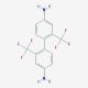 2,2′-Bis(trifluoromethyl)-4,4′-diaminobiphenyl (CAS 341-58-2) - chemical structure image