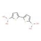 2,2′-Bithiophene-5,5′-diboronic acid (CAS 189358-30-3) - chemical structure image