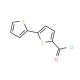 2,2′-Bithiophene-5-carbonyl chloride (CAS 135887-26-2) - chemical structure image