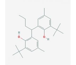 2,2&prime;-Butylidene bis[6-dimethylethyl]-4-methylphenol (CAS 4081-14-5) - chemical structure image