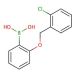 2-(2′-Chlorobenzyloxy)phenylboronic acid (CAS 870777-21-2) - chemical structure image