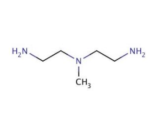2,2&prime;-Diamino-N-methyldiethylamine (CAS 4097-88-5) - chemical structure image