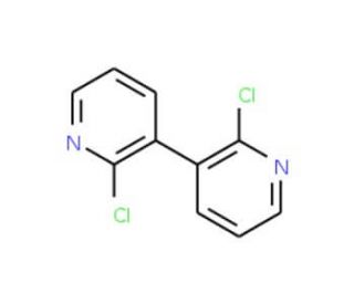 2,2&prime;-Dichloro-3,3&prime;-bipyridine (CAS 97033-27-7) - chemical structure image