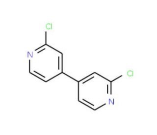 2,2&prime;-Dichloro-4,4&prime;-bipyridine (CAS 53344-74-4) - chemical structure image