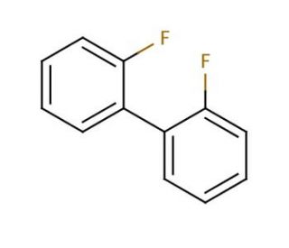 2,2&prime;-Difluorobiphenyl (CAS 388-82-9) - chemical structure image