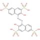 2,2′-Dihydroxy-1,1′-azonaphthalene-3,3′,6,6′-tetrasulfonic acid (CAS 76877-41-3) - chemical structure image