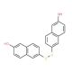 2,2′-Dihydroxy-6,6′-Dinaphthyl Disulfide (CAS 6088-51-3) - chemical structure image