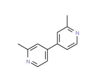 2,2&prime;-Dimethyl-[4,4&prime;]bipyridinyl (CAS 712-61-8) - chemical structure image