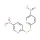 2,2'-Dithiobis(5-nitropyridine) 的分子结构, CAS编号: 2127-10-8 2,2′-Dithiobis(5-nitropyridine) (CAS 2127-10-8) - chemical structure image