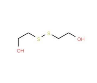 2,2&prime;-Dithiodiethanol (CAS 1892-29-1) - chemical structure image