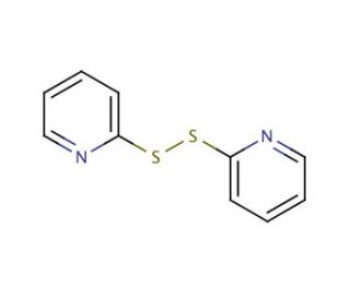 2,2&prime;-Dithiodipyridine (CAS 2127-03-9) - chemical structure image