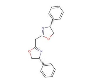 2,2&prime;-Methylenebis[(4S)-4-phenyl-2-oxazoline] (CAS 132098-59-0) - chemical structure image