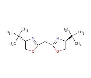 2,2&prime;-Methylenebis[(4S)-4-tert-butyl-2-oxazoline] (CAS 132098-54-5) - chemical structure image