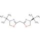 2,2′-Methylenebis[(4S)-4-tert-butyl-2-oxazoline] (CAS 132098-54-5) - chemical structure image