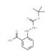 2-(2′-N-Boc-hydrazino)benzoic acid (CAS 155290-47-4) - chemical structure image
