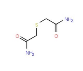 2,2&prime;-Thiobisacetamide (CAS 14618-65-6) - chemical structure image