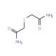 2,2′-Thiobisacetamide (CAS 14618-65-6) - chemical structure image