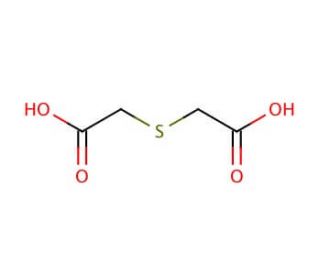 2,2&prime;-Thiodiacetic acid (CAS 123-93-3) - chemical structure image