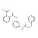 2-({3-[(3-Phenylpropanoyl)amino]anilino}carbonyl)-benzoic acid - chemical structure image
