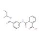 2-({3-[(sec-Butylamino)carbonyl]anilino}carbonyl)-benzoic acid - chemical structure image